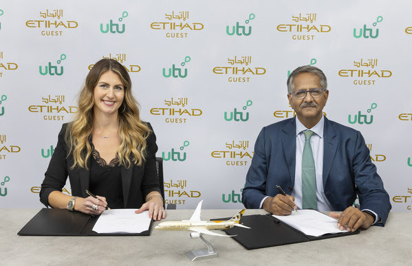 utu and Etihad guest associate, for extra rewards to Etihad Guest members